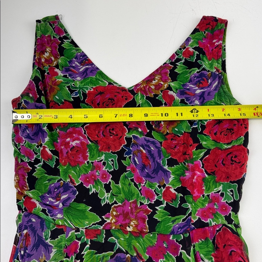 Le Chateau Floral Mini Dress - Picture 8 of 10